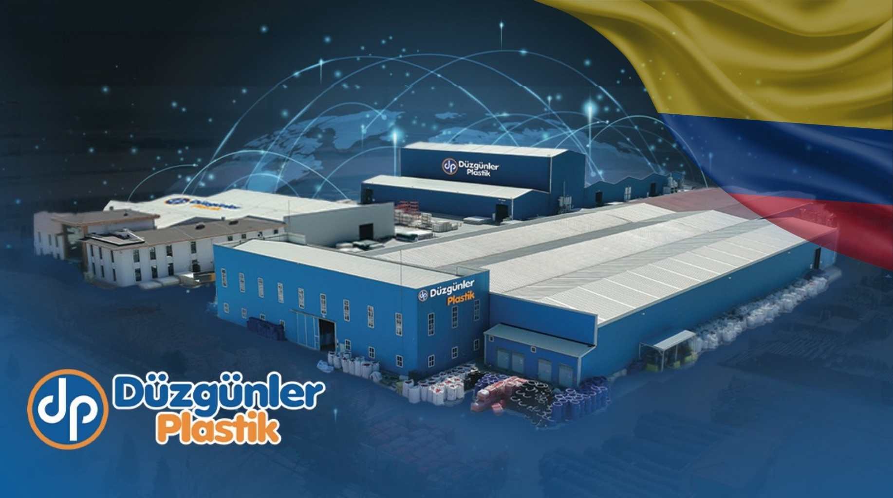 DÃ¼zgÃ¼nler Plastik Kolombiya'da